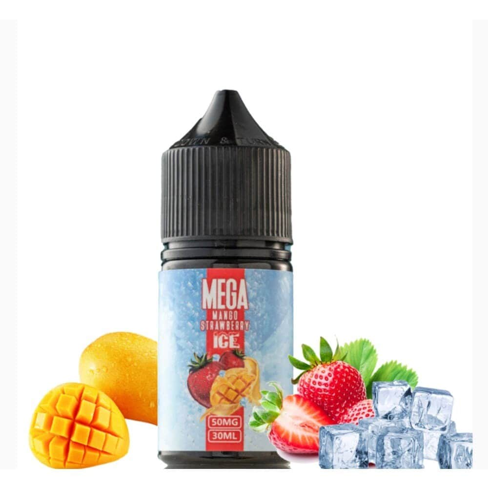 Mega Mango Strawberry Ice By Grand E-Liquid Flavors Flavors 30ML  - BhVapers.com