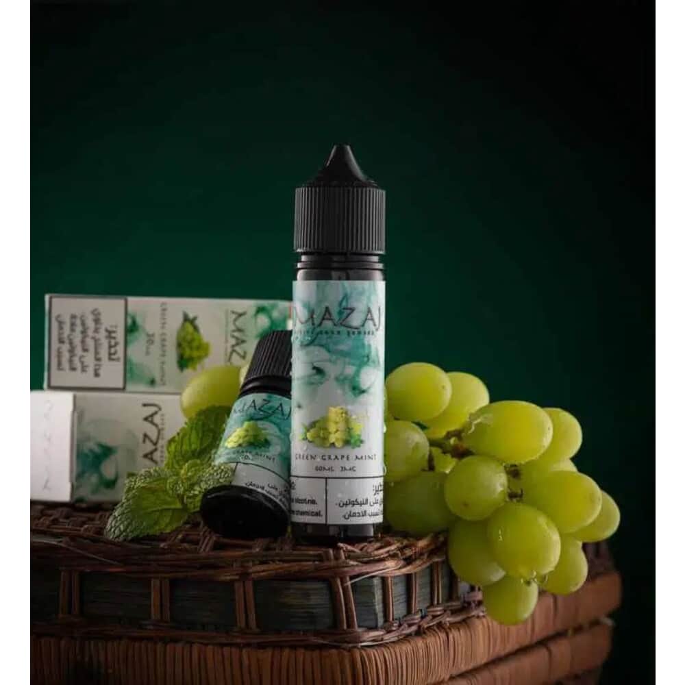 Green Grape Mint By Mazaj E-Liquid Flavors 60ML