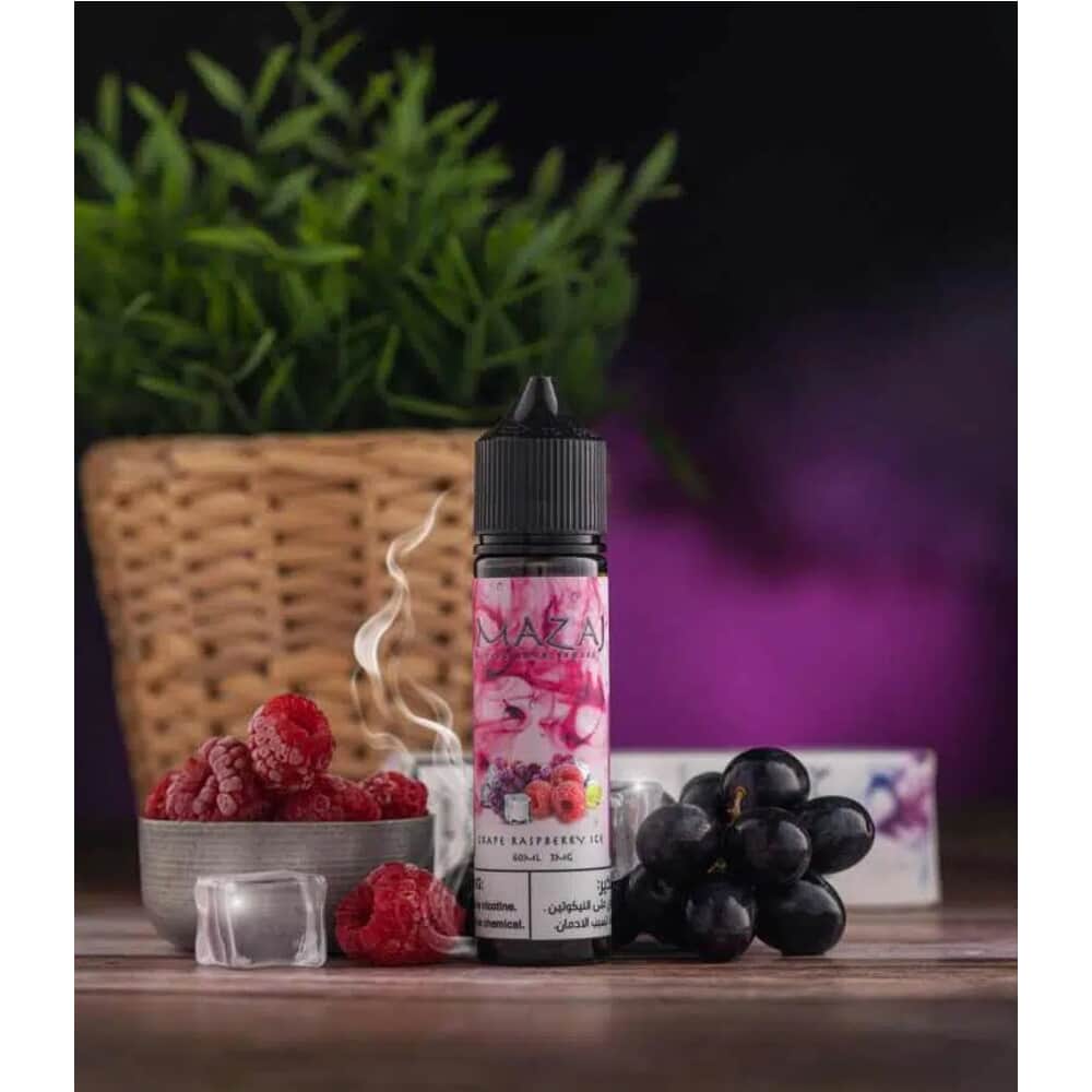 Grape Raspberry Ice By Mazaj E-Liquid Flavors 60ML