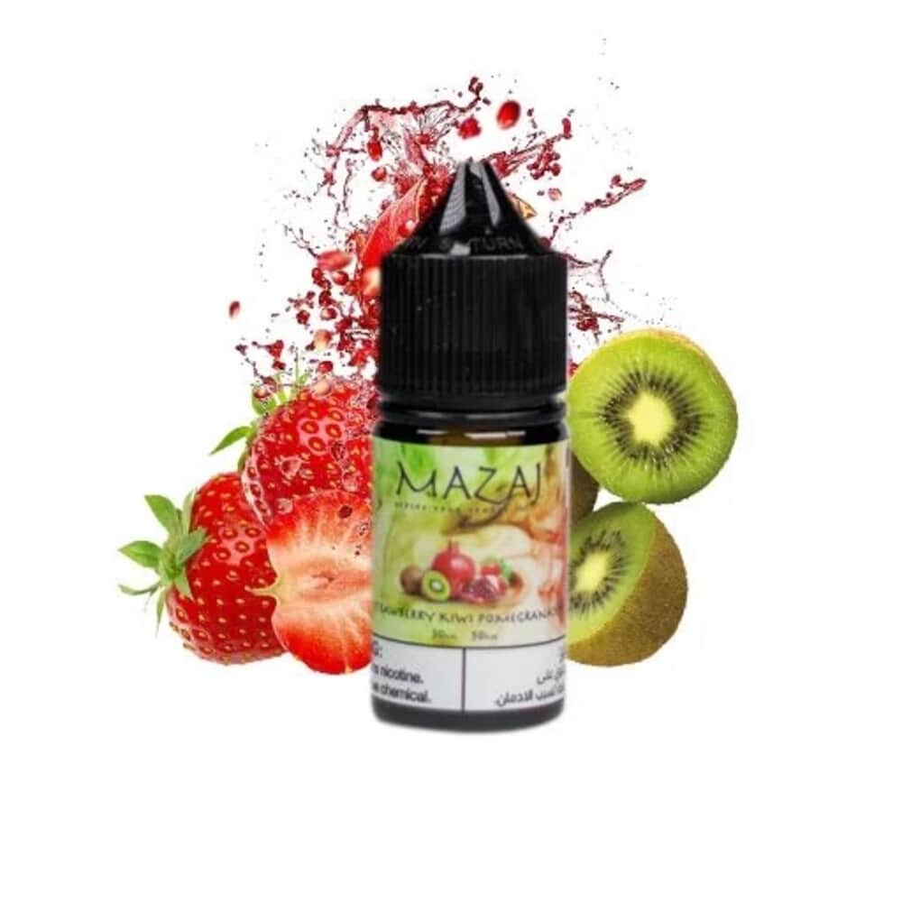 Strawberry Kiwi Pomegranate By Mazaj E-Liquid Flavors 30ML