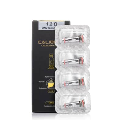 Caliburn G Coil 0.8Ω / 1Ω / 1.2Ω By Uwell (x4)