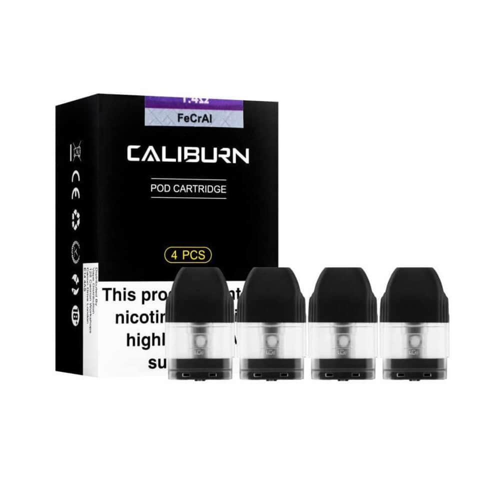 Caliburn Pod Cartridge 1.4Ω By Uwell (x4)