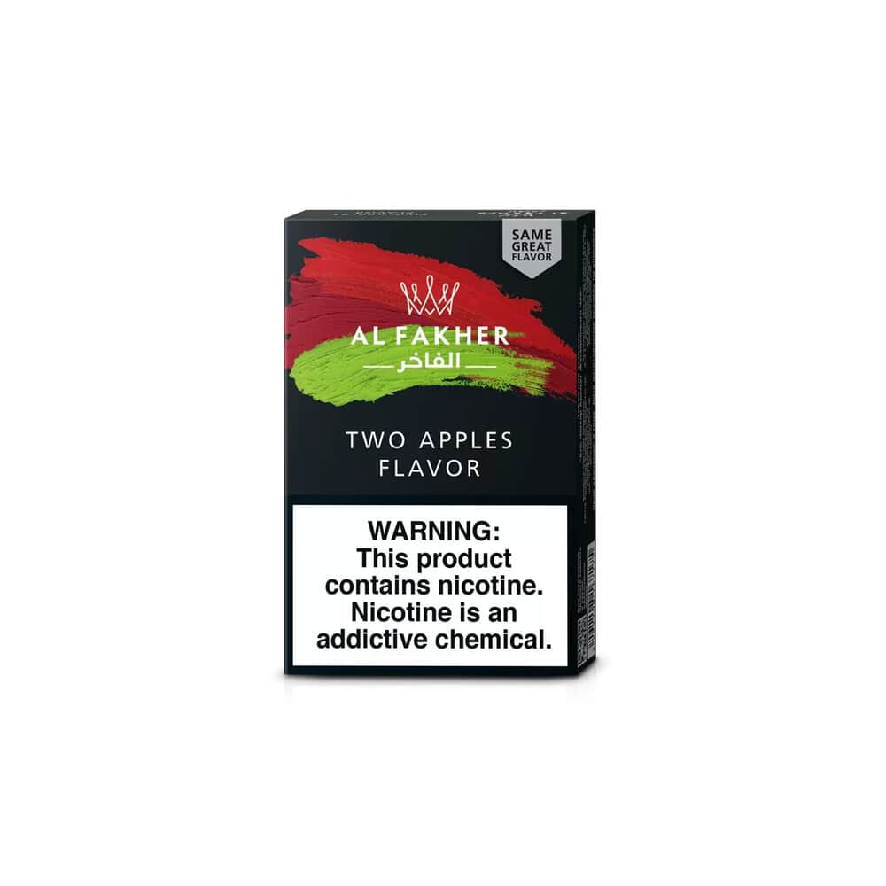 Two Apple Flavored Tobacco By AL FAKHER