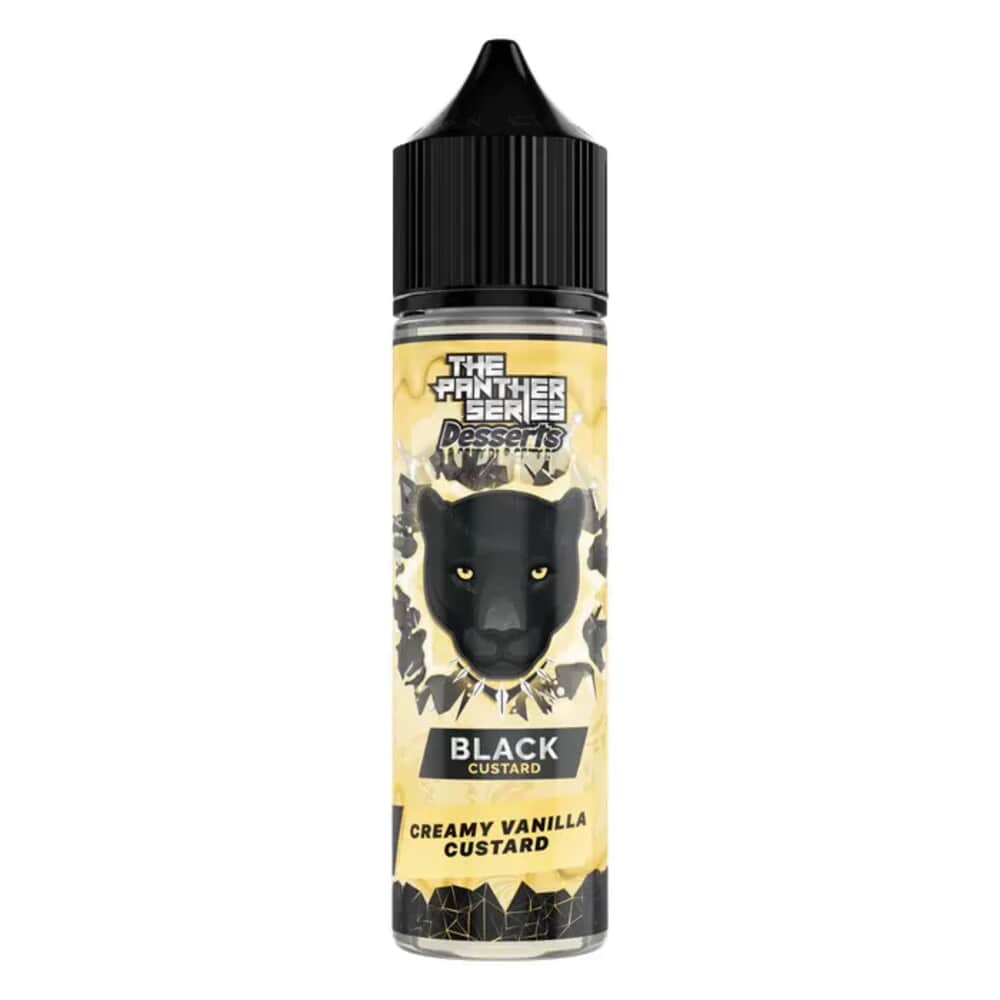 The Panther Series - Black Custard By Dr. Vapes E-Liquid Flavors 50ML