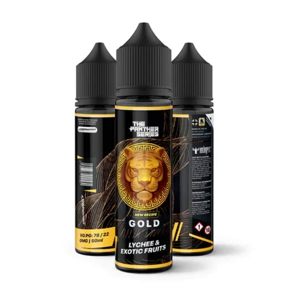 The Panther Series - Gold By Dr. Vapes E-Liquid Flavors 50ML