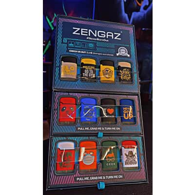 ZENGAZ ZL-3 Windproof Refillable Jet Flame Lighter for Cigarette Cigar Smoking