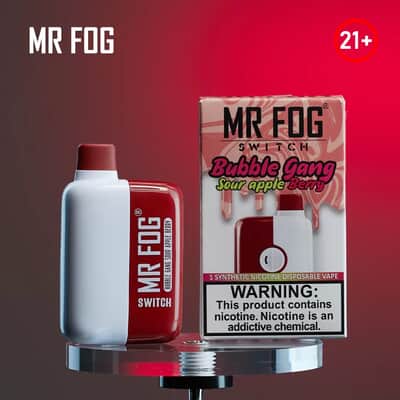 Mr. Fog Switch Disposable Vape By Mr. Fog 5500puffs (10ml)