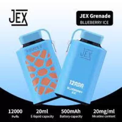 Jex Grenade Disposable Vape By Kimree 12000puffs