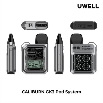 Caliburn GK3 Pod System By Uwell 900mAh